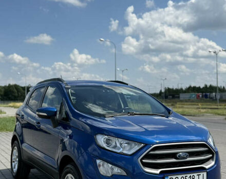 Синий Форд Экоспорт, объемом двигателя 1.99 л и пробегом 123 тыс. км за 11200 $, фото 3 на Automoto.ua