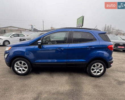 Синий Форд Экоспорт, объемом двигателя 1 л и пробегом 49 тыс. км за 10999 $, фото 3 на Automoto.ua