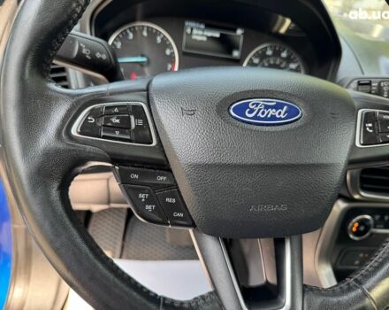 Синій Форд Екоспорт, об'ємом двигуна 1 л та пробігом 61 тис. км за 10990 $, фото 20 на Automoto.ua