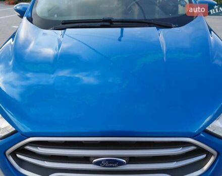 Синий Форд Экоспорт, объемом двигателя 1 л и пробегом 88 тыс. км за 10700 $, фото 12 на Automoto.ua