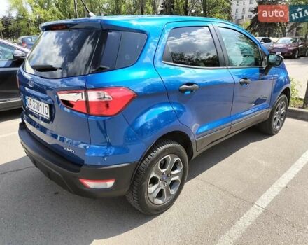Синий Форд Экоспорт, объемом двигателя 2 л и пробегом 61 тыс. км за 14500 $, фото 3 на Automoto.ua