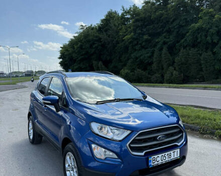 Синий Форд Экоспорт, объемом двигателя 1.99 л и пробегом 123 тыс. км за 11200 $, фото 1 на Automoto.ua