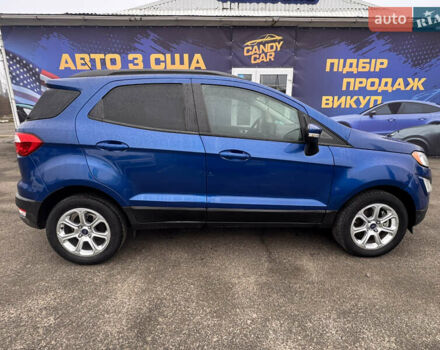 Синий Форд Экоспорт, объемом двигателя 1 л и пробегом 49 тыс. км за 10999 $, фото 4 на Automoto.ua