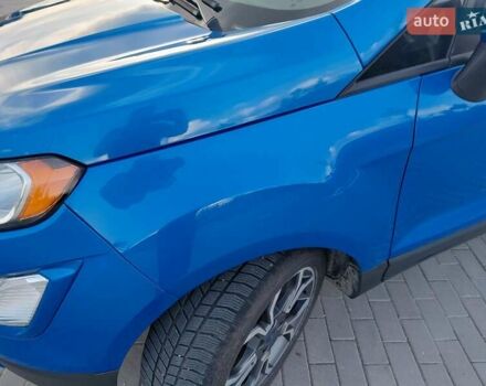 Синий Форд Экоспорт, объемом двигателя 1 л и пробегом 88 тыс. км за 10700 $, фото 13 на Automoto.ua