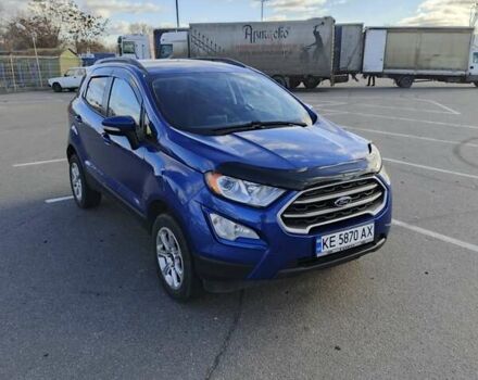 Синій Форд Екоспорт, об'ємом двигуна 2 л та пробігом 129 тис. км за 12700 $, фото 1 на Automoto.ua