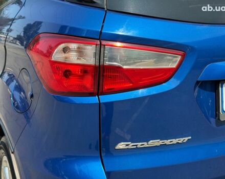Синій Форд Екоспорт, об'ємом двигуна 1 л та пробігом 61 тис. км за 10990 $, фото 9 на Automoto.ua