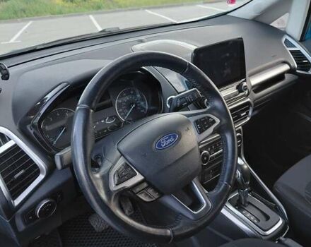 Синий Форд Экоспорт, объемом двигателя 1 л и пробегом 88 тыс. км за 10700 $, фото 28 на Automoto.ua