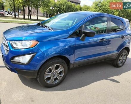 Синий Форд Экоспорт, объемом двигателя 2 л и пробегом 61 тыс. км за 14500 $, фото 2 на Automoto.ua