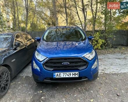 Синий Форд Экоспорт, объемом двигателя 2 л и пробегом 84 тыс. км за 12000 $, фото 3 на Automoto.ua