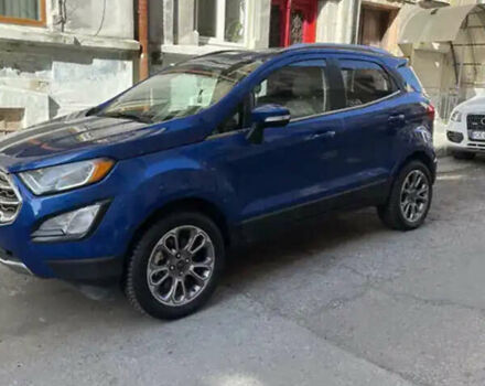 Синий Форд Экоспорт, объемом двигателя 2 л и пробегом 104 тыс. км за 12000 $, фото 3 на Automoto.ua