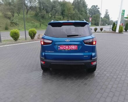 Синий Форд Экоспорт, объемом двигателя 2 л и пробегом 95 тыс. км за 12500 $, фото 5 на Automoto.ua