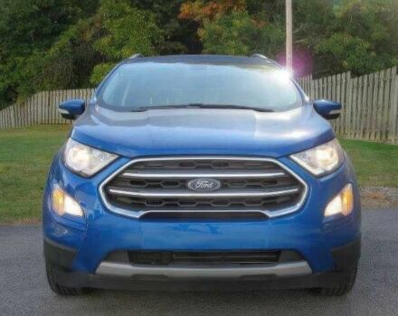 Синий Форд Экоспорт, объемом двигателя 1 л и пробегом 89 тыс. км за 8000 $, фото 1 на Automoto.ua