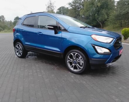 Синий Форд Экоспорт, объемом двигателя 2 л и пробегом 95 тыс. км за 12500 $, фото 3 на Automoto.ua