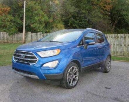 Синий Форд Экоспорт, объемом двигателя 1 л и пробегом 89 тыс. км за 8000 $, фото 2 на Automoto.ua