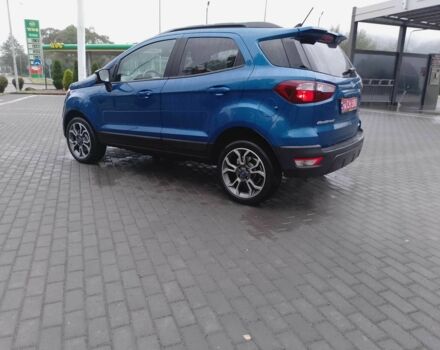 Синий Форд Экоспорт, объемом двигателя 2 л и пробегом 95 тыс. км за 12500 $, фото 1 на Automoto.ua