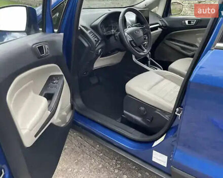 Синий Форд Экоспорт, объемом двигателя 2 л и пробегом 104 тыс. км за 12000 $, фото 13 на Automoto.ua