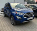 Синий Форд Экоспорт, объемом двигателя 2 л и пробегом 104 тыс. км за 12000 $, фото 1 на Automoto.ua