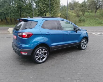 Синий Форд Экоспорт, объемом двигателя 2 л и пробегом 95 тыс. км за 12500 $, фото 4 на Automoto.ua