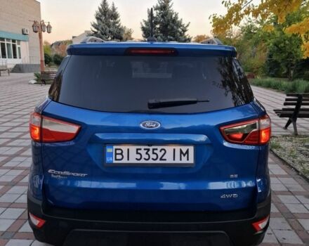 Синий Форд Экоспорт, объемом двигателя 2 л и пробегом 65 тыс. км за 13000 $, фото 10 на Automoto.ua
