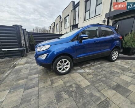 Синий Форд Экоспорт, объемом двигателя 2 л и пробегом 62 тыс. км за 13800 $, фото 2 на Automoto.ua