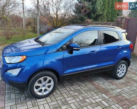 Синий Форд Экоспорт, объемом двигателя 2 л и пробегом 69 тыс. км за 12900 $, фото 3 на Automoto.ua