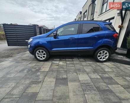 Синий Форд Экоспорт, объемом двигателя 2 л и пробегом 62 тыс. км за 13800 $, фото 3 на Automoto.ua