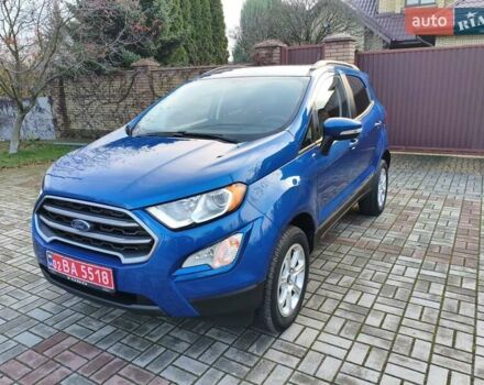 Синий Форд Экоспорт, объемом двигателя 2 л и пробегом 69 тыс. км за 12900 $, фото 2 на Automoto.ua