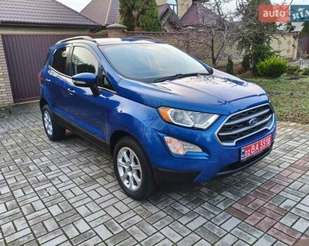 Синий Форд Экоспорт, объемом двигателя 2 л и пробегом 69 тыс. км за 12900 $, фото 5 на Automoto.ua