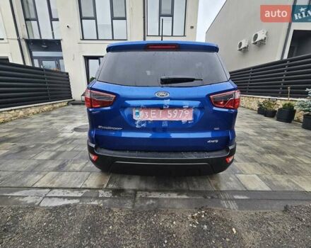 Синий Форд Экоспорт, объемом двигателя 2 л и пробегом 62 тыс. км за 13800 $, фото 6 на Automoto.ua
