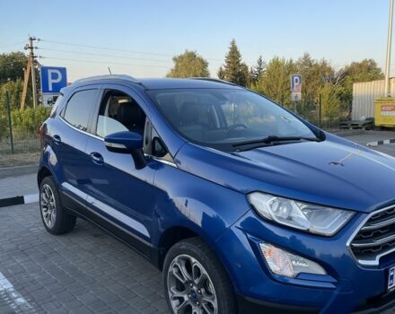 Синий Форд Экоспорт, объемом двигателя 2 л и пробегом 155 тыс. км за 12300 $, фото 3 на Automoto.ua