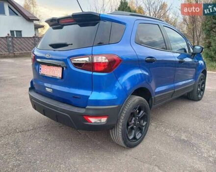 Синий Форд Экоспорт, объемом двигателя 0 л и пробегом 140 тыс. км за 12900 $, фото 8 на Automoto.ua