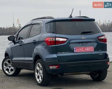 Синий Форд Экоспорт, объемом двигателя 2 л и пробегом 90 тыс. км за 13600 $, фото 3 на Automoto.ua