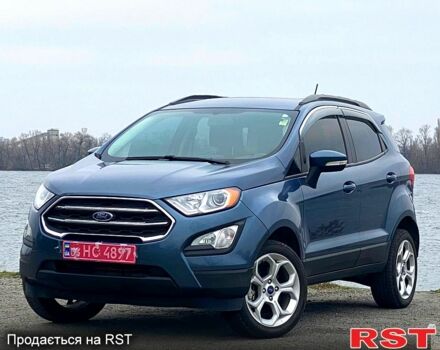 Синий Форд Экоспорт, объемом двигателя 2 л и пробегом 90 тыс. км за 13600 $, фото 3 на Automoto.ua
