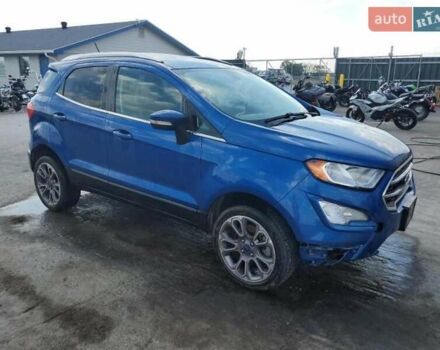 Синий Форд Экоспорт, объемом двигателя 2 л и пробегом 17 тыс. км за 3300 $, фото 5 на Automoto.ua