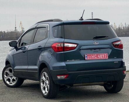 Синий Форд Экоспорт, объемом двигателя 2 л и пробегом 90 тыс. км за 13900 $, фото 2 на Automoto.ua