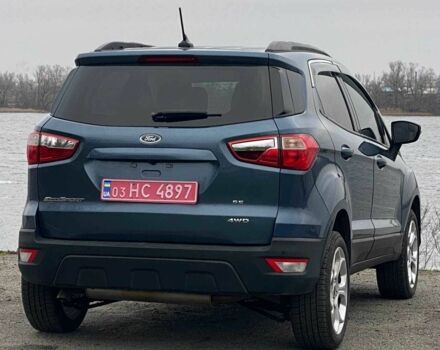 Синий Форд Экоспорт, объемом двигателя 2 л и пробегом 90 тыс. км за 13900 $, фото 3 на Automoto.ua