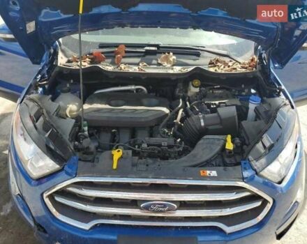 Синий Форд Экоспорт, объемом двигателя 2 л и пробегом 17 тыс. км за 3300 $, фото 1 на Automoto.ua