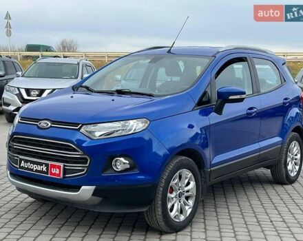 Синий Форд Экоспорт, объемом двигателя 1.5 л и пробегом 165 тыс. км за 10190 $, фото 1 на Automoto.ua