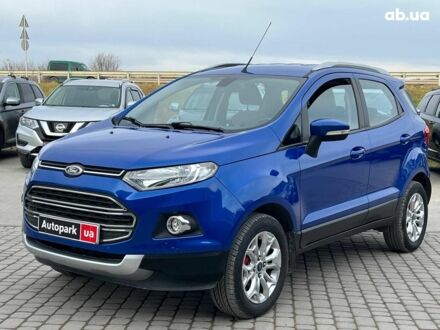 Синий Форд Экоспорт, объемом двигателя 1.5 л и пробегом 165 тыс. км за 10190 $, фото 1 на Automoto.ua