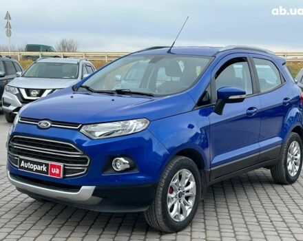 Синий Форд Экоспорт, объемом двигателя 1.5 л и пробегом 165 тыс. км за 10190 $, фото 1 на Automoto.ua