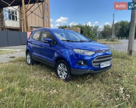 Синий Форд Экоспорт, объемом двигателя 1 л и пробегом 125 тыс. км за 6900 $, фото 1 на Automoto.ua
