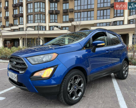 Синий Форд Экоспорт, объемом двигателя 2 л и пробегом 78 тыс. км за 11900 $, фото 1 на Automoto.ua