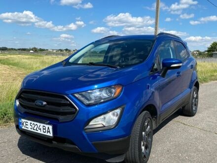 Синій Форд Екоспорт, об'ємом двигуна 2 л та пробігом 116 тис. км за 12800 $, фото 1 на Automoto.ua