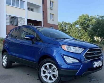 Синий Форд Экоспорт, объемом двигателя 2 л и пробегом 145 тыс. км за 10900 $, фото 1 на Automoto.ua