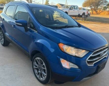 Синий Форд Экоспорт, объемом двигателя 1 л и пробегом 46 тыс. км за 15000 $, фото 1 на Automoto.ua