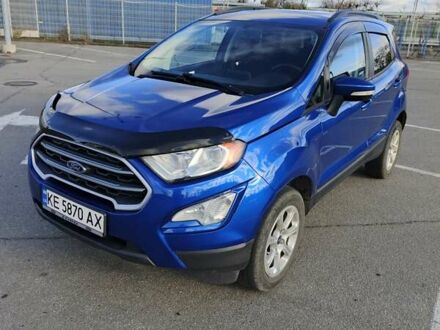 Синий Форд Экоспорт, объемом двигателя 2 л и пробегом 129 тыс. км за 12700 $, фото 1 на Automoto.ua