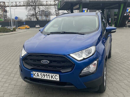 Форд Экоспорт 2018 в Киеве на Automoto.ua Синий Форд Экоспорт, объемом двигателя 2 л и пробегом 52 тыс. км за 12500 $, фото 1 на Automoto.ua