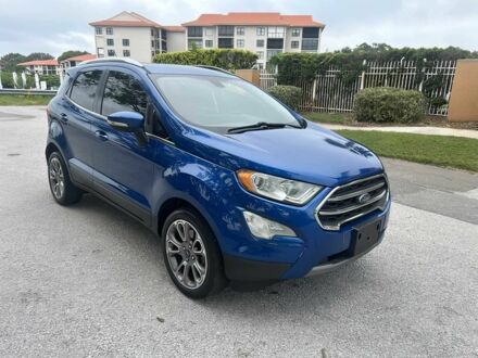 Форд Экоспорт 2018 в Кропивницком (Кировограде) на Automoto.ua Синий Форд Экоспорт, объемом двигателя 1 л и пробегом 49 тыс. км за 7200 $, фото 1 на Automoto.ua