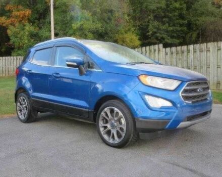 Синий Форд Экоспорт, объемом двигателя 1 л и пробегом 89 тыс. км за 8000 $, фото 1 на Automoto.ua