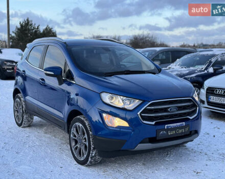 Синій Форд Екоспорт, об'ємом двигуна 2 л та пробігом 125 тис. км за 12800 $, фото 1 на Automoto.ua